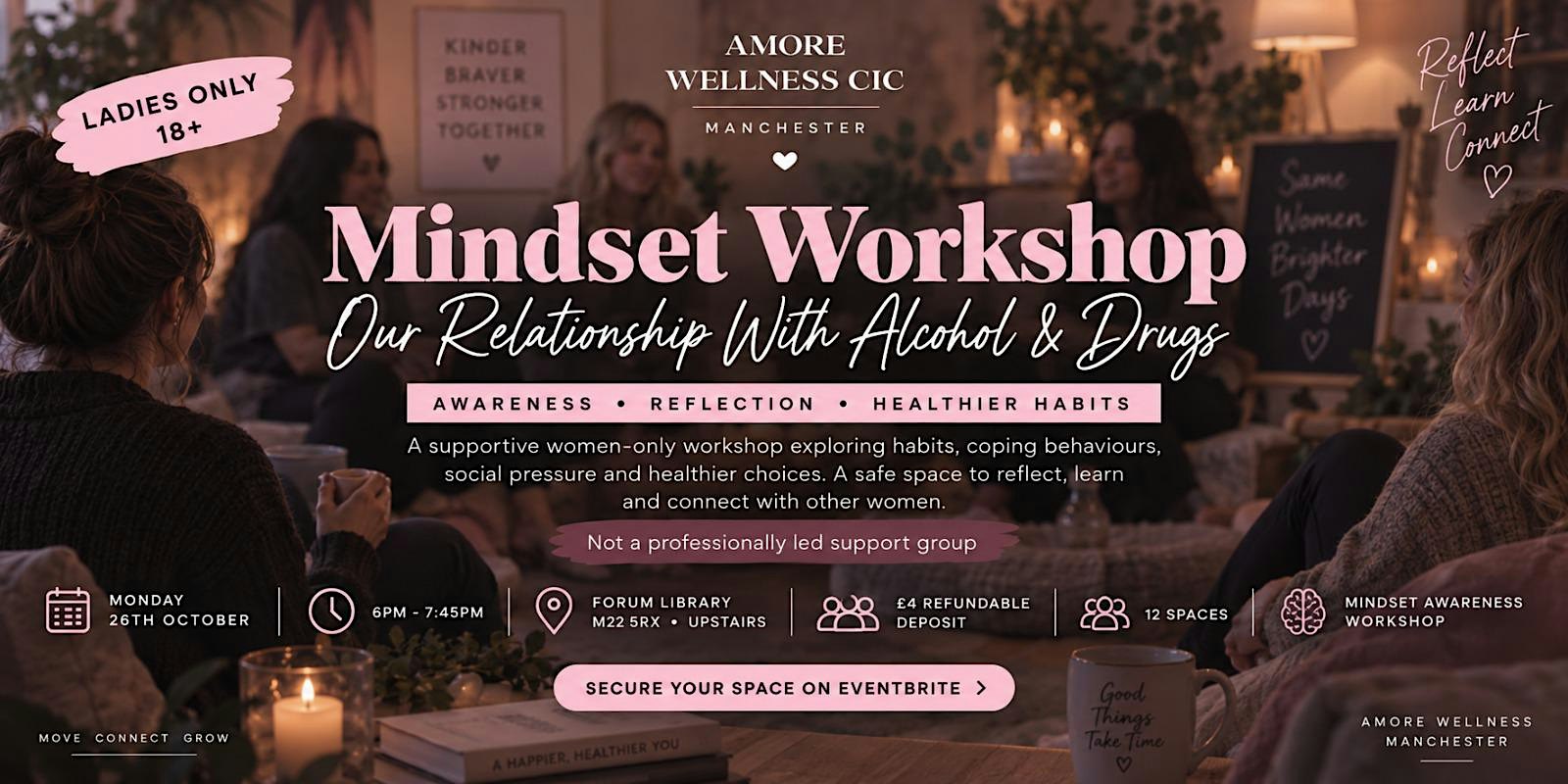 Mindset Workshop: Our Relationship With Alcohol & Drugs