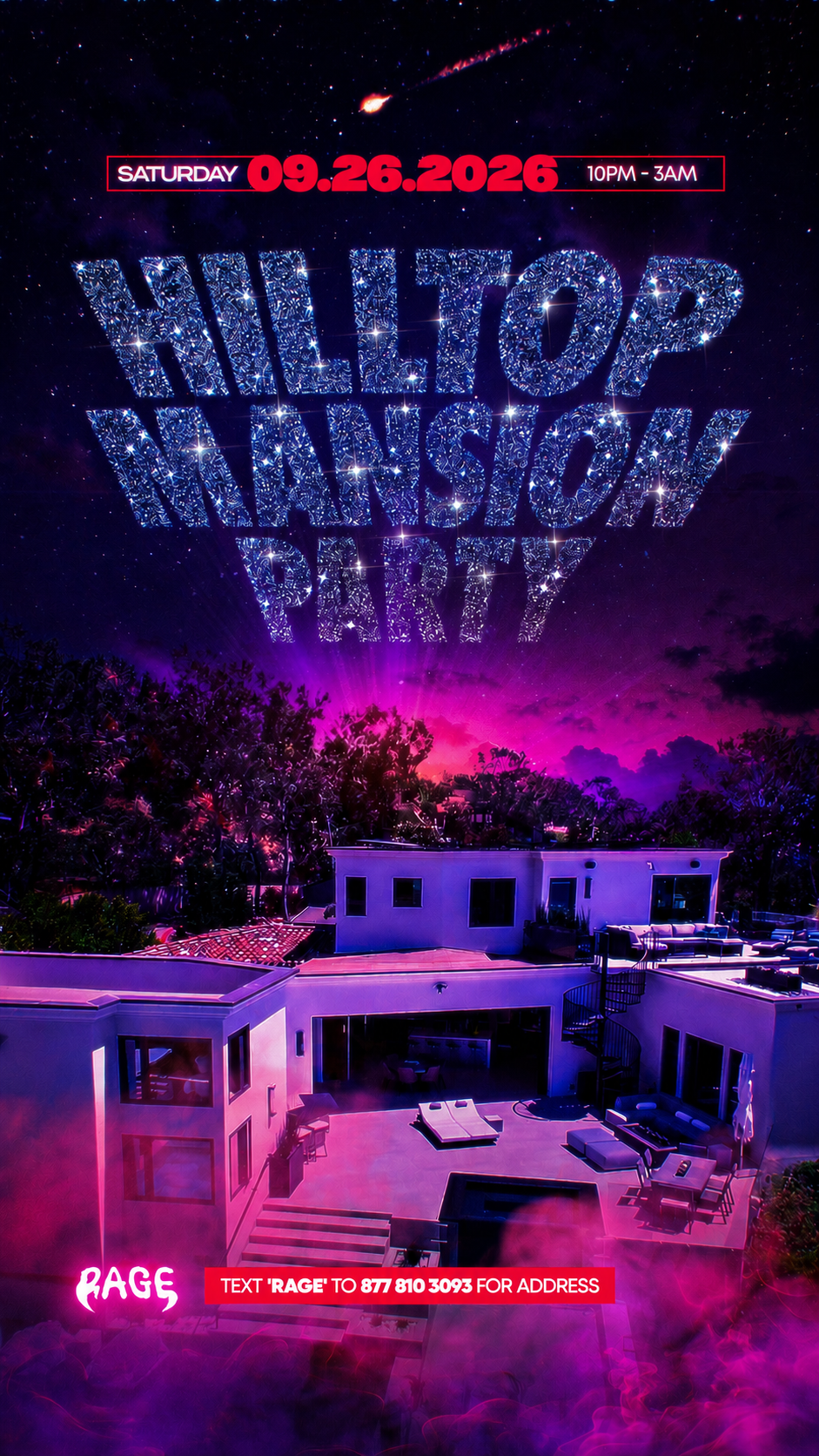 HILLTOP MANSION PARTY ✌️