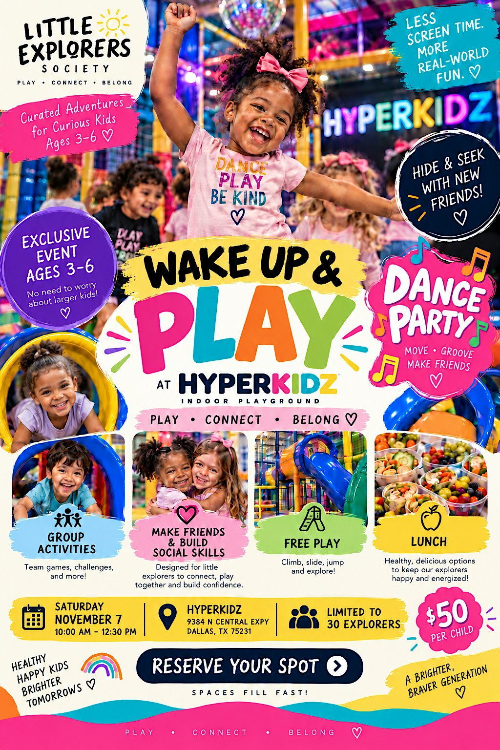 Little Explorers Society: Wake Up & Play at HyperKidz!