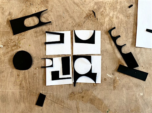Set of Tiles - Decal Cut Collage Workshop