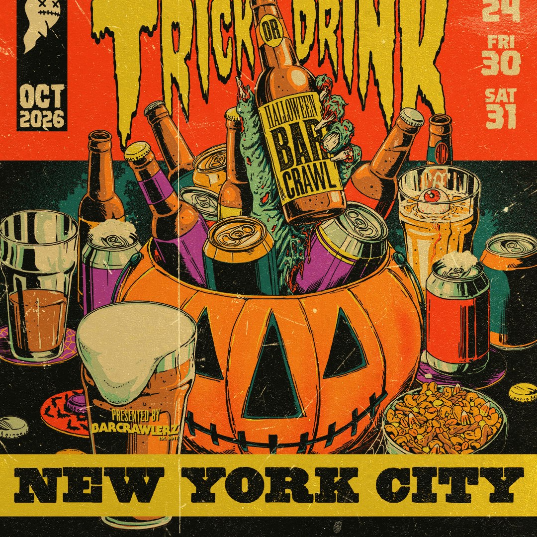 Trick or Drink: NYC Halloween Bar Crawl 3 Days