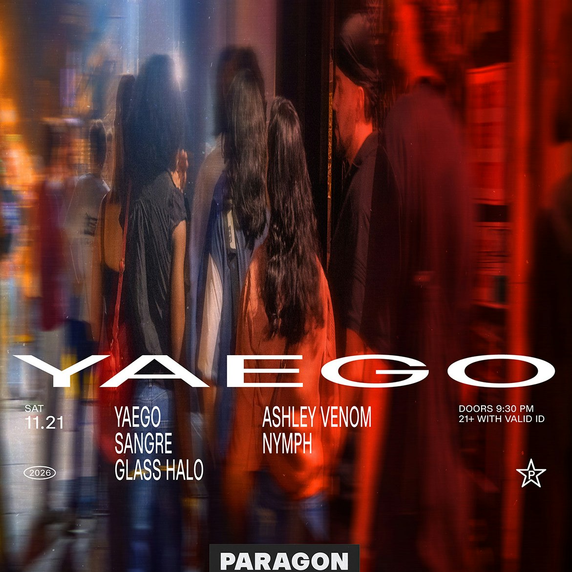 Yaego, Sangre, Glass Halo + Nymph