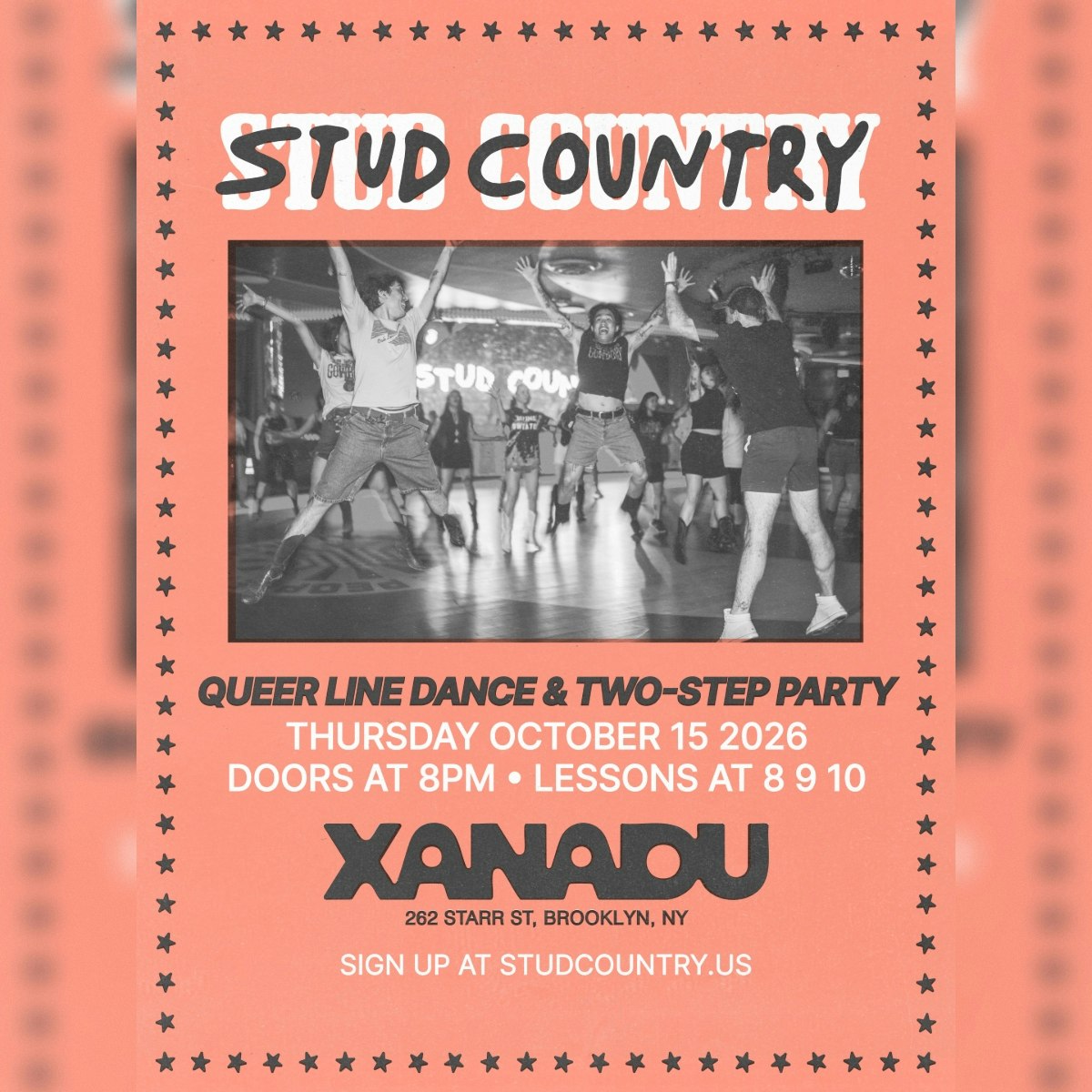 Stud Country - Queer Line Dancing & Two-Stepping