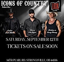 ICONS OF COUNTRY KENNY CHESNEY/JASON ALDEAN/LUKE BRYAN RETURN TO THE LOCAL
