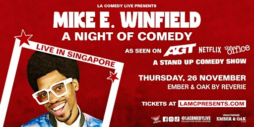 Mike E. Winfield: A Night of Comedy - Live in Singapore