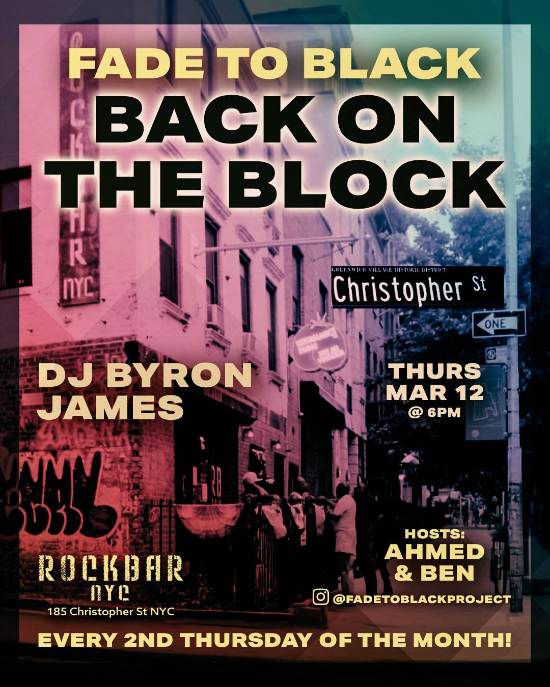 FADE TO BLACK "Back On The Block"