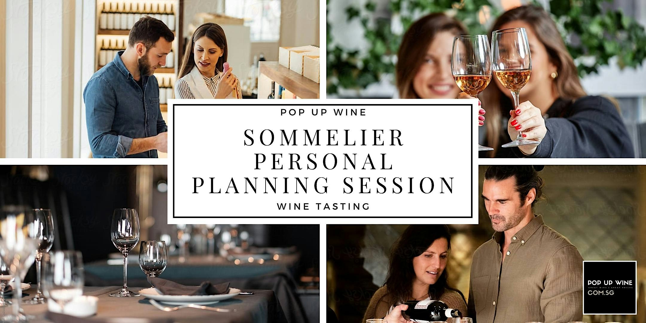 Sommelier Personal Planning Workshop - Sat 24 Oct - 3-4pm