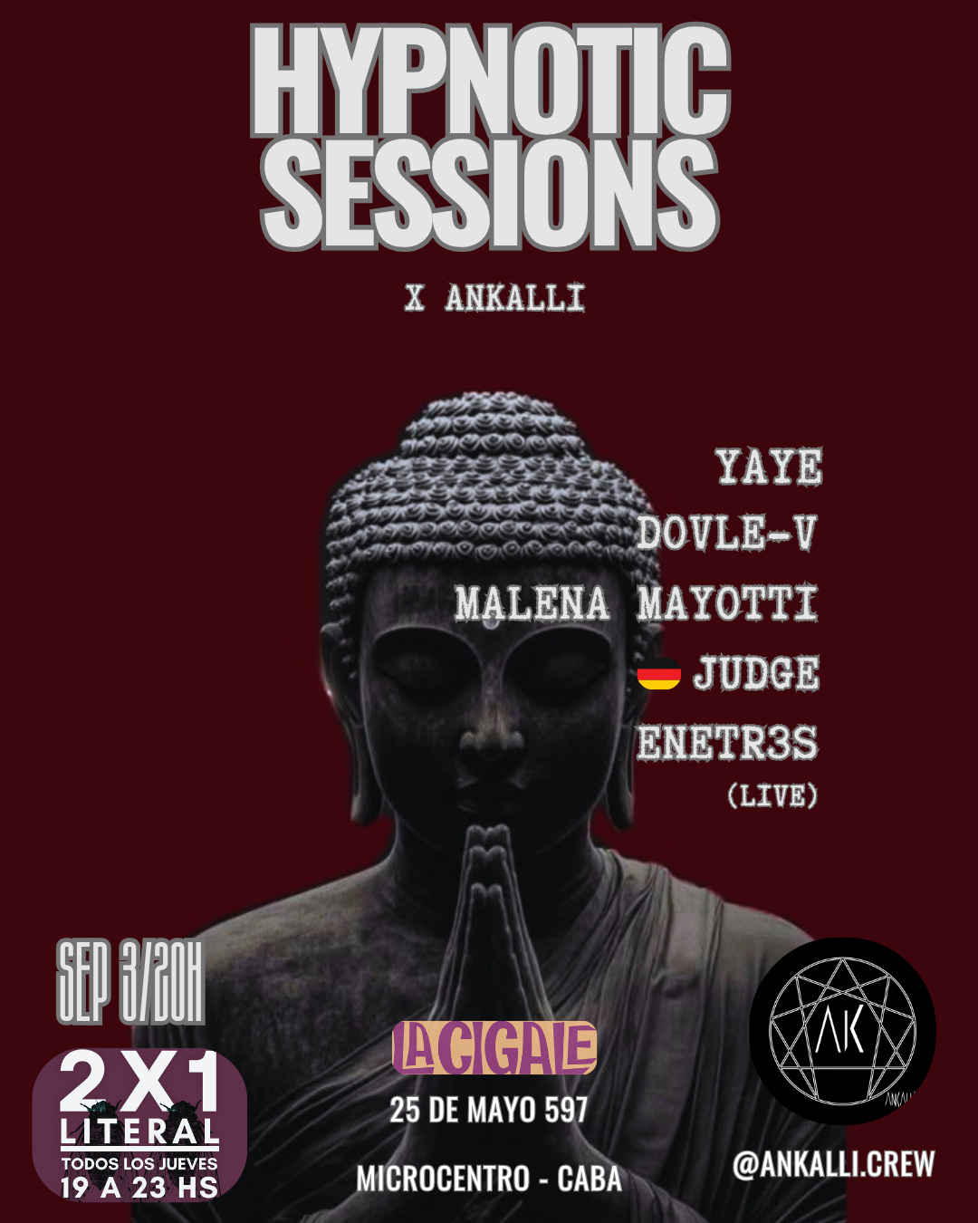 Hypnotic Sessions x Ankalli