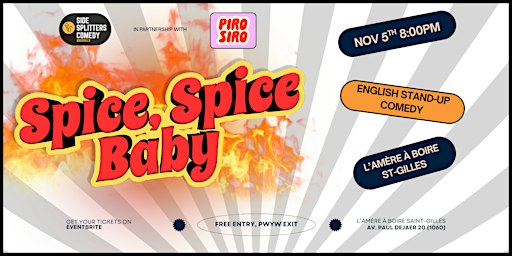 Spice, Spice Baby: An English Stand-Up Comedy Show