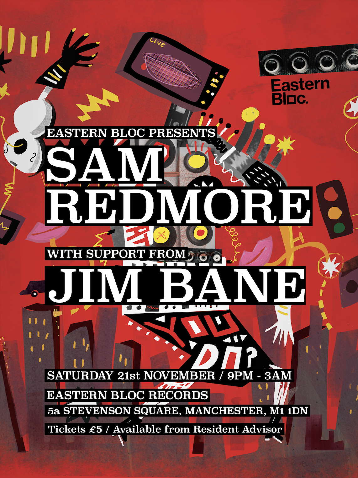 eastern bloc presents Sam Redmore