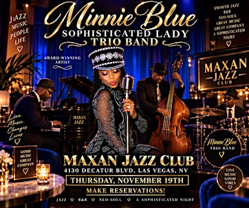 Minnie Blue and The Sophisticated Trio Live in Las Vegas