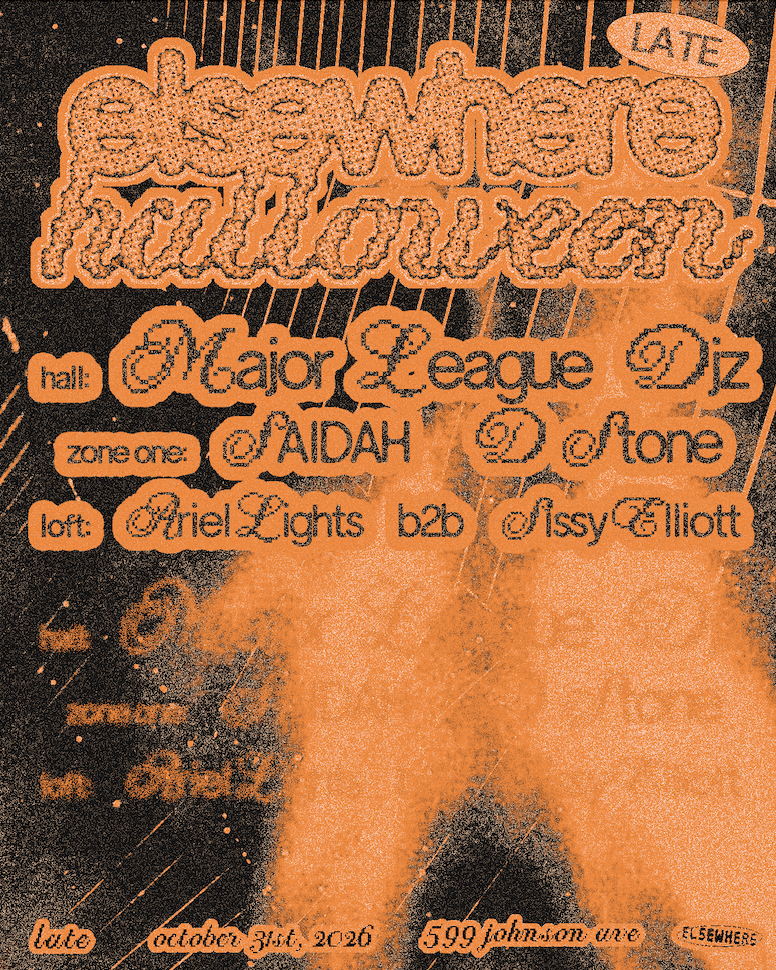 Elsewhere Halloween - Major League Djz, SAIDAH, D Stone, Ariel Lights b2b Sissy Elliott