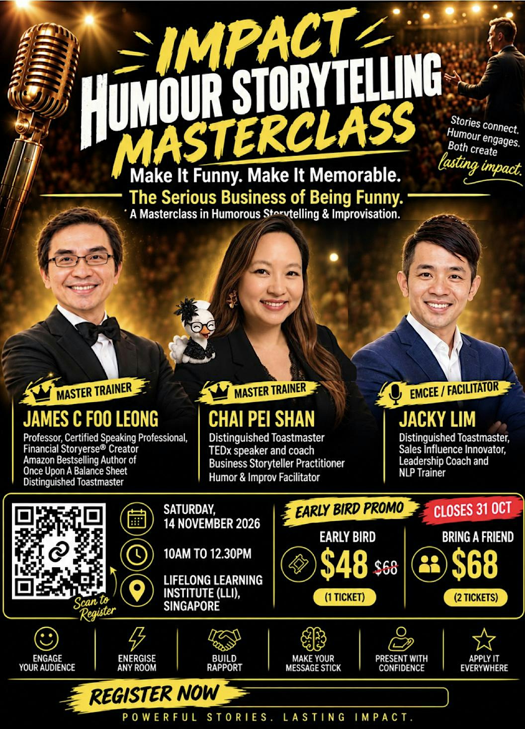 Impact Humour Storytelling Masterclass