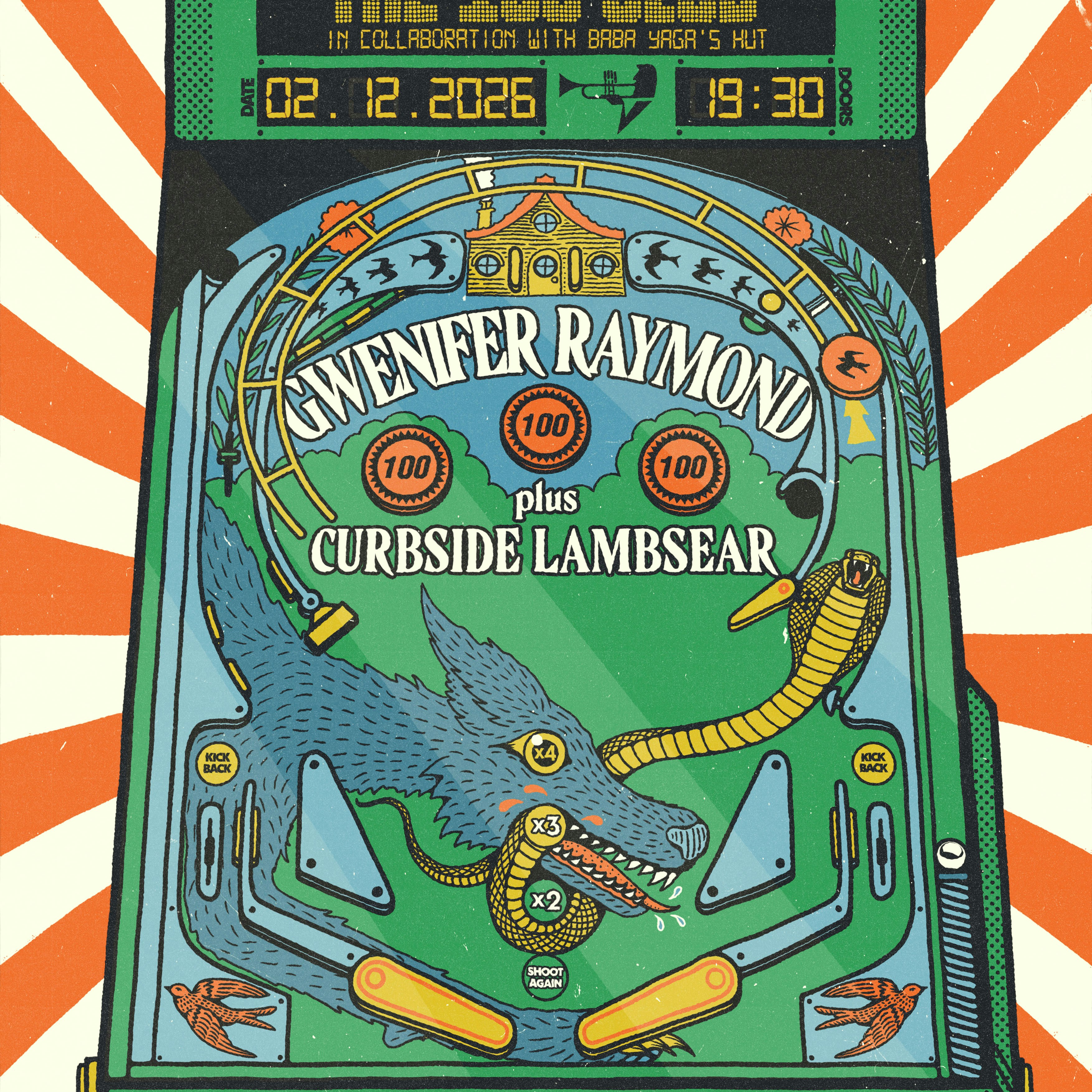 Gwenifer Raymond + Curbside Lambsear