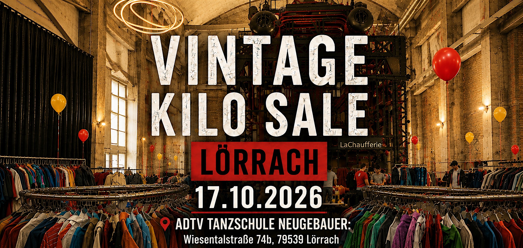 VINTAGE KILO SALE LÖRRACH⚡️SHOPPEN NACH GEWICHT⚡️GOOD VIBES ONLY