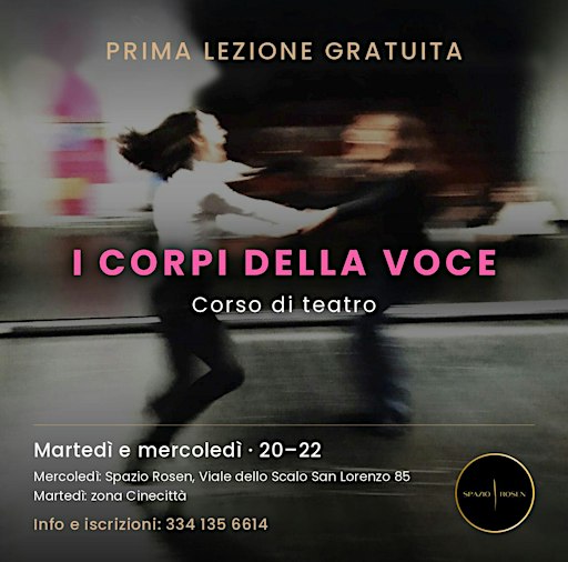 Corso di TEATRO: Lezione gratuita