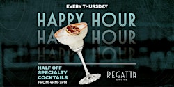 Thursday Happy Hour at Regatta Grove