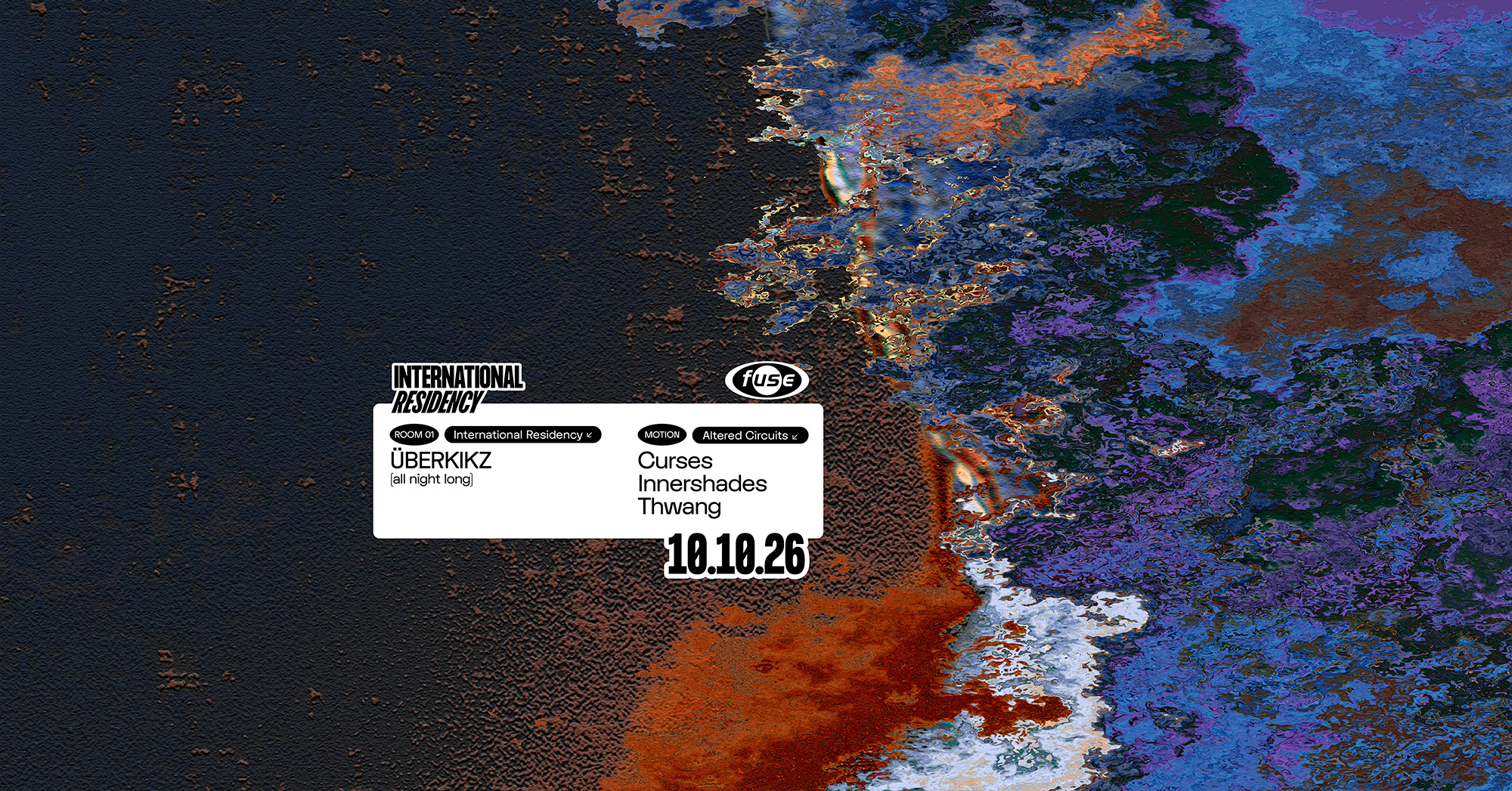 Fuse presents: ÜBERKIKZ (all night long) & Altered Circuits with Curses