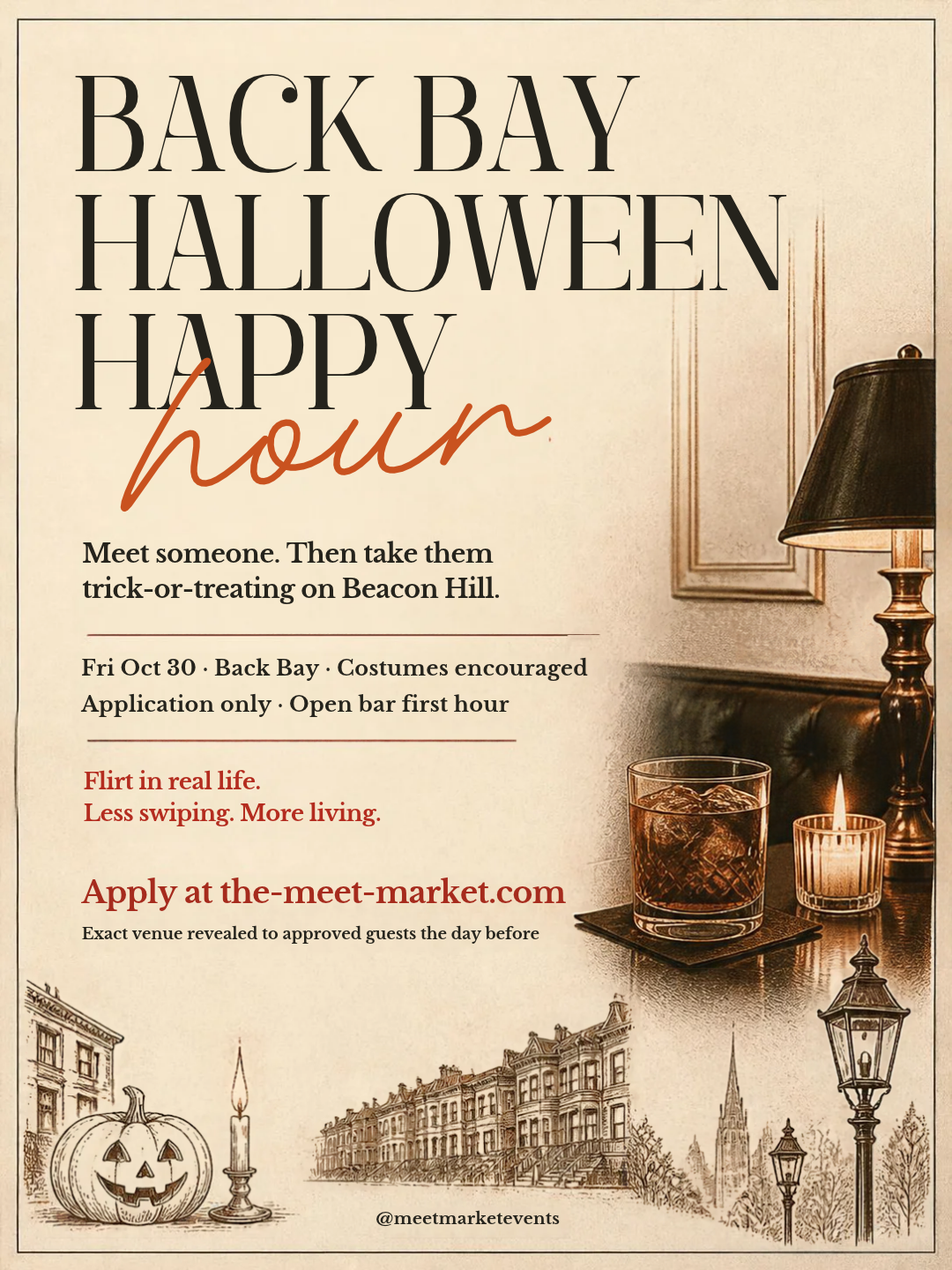 Meet Market: Halloween Happy Hour