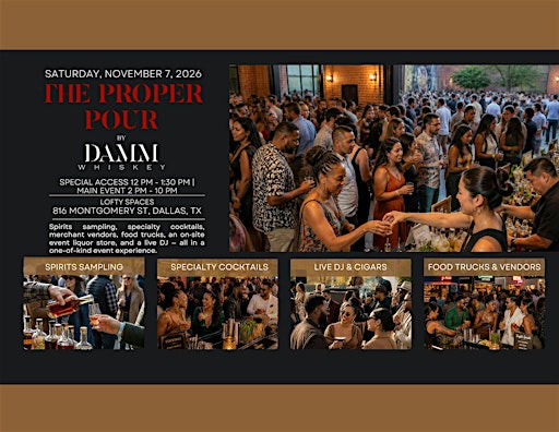 The Proper Pour by DAMM WHISKEY
