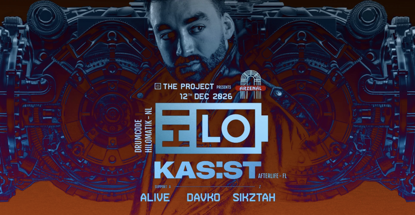 The Project x Arzenal: Warehouse with HI:LO (Drumcode - NL) & KAS:ST (Afterlife - FR)