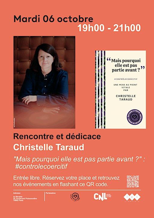 Rencontre et dédicace avec Christelle Taraud