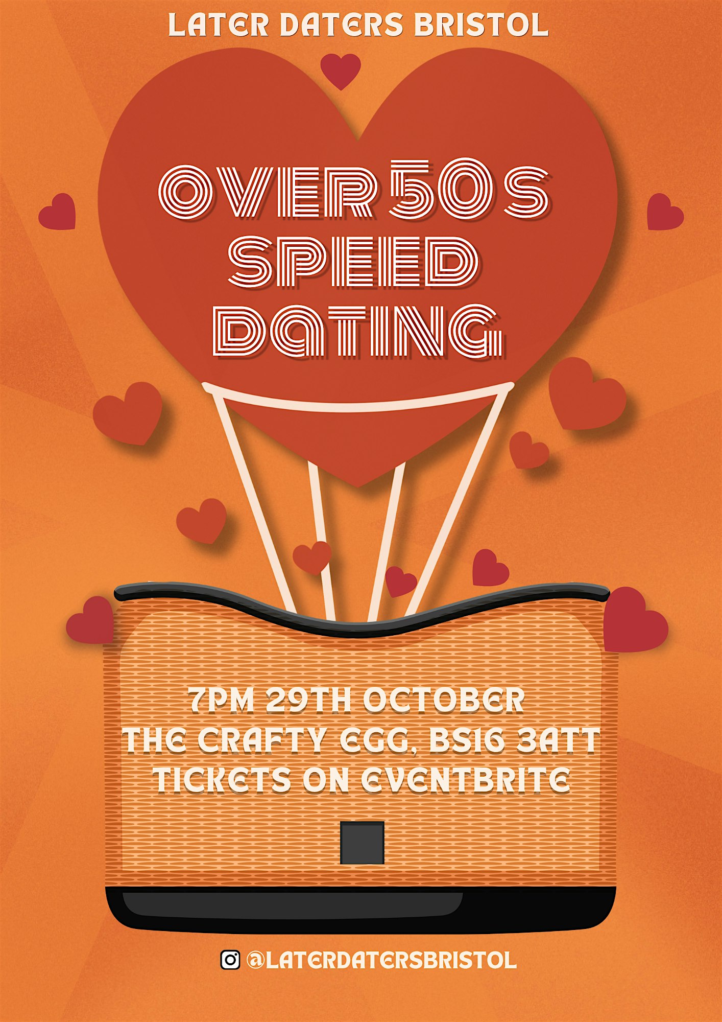 Over 50s Speed Dating