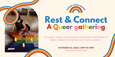 Queer Rest & Connect - Yin yoga, meditaion, massage & reiki
