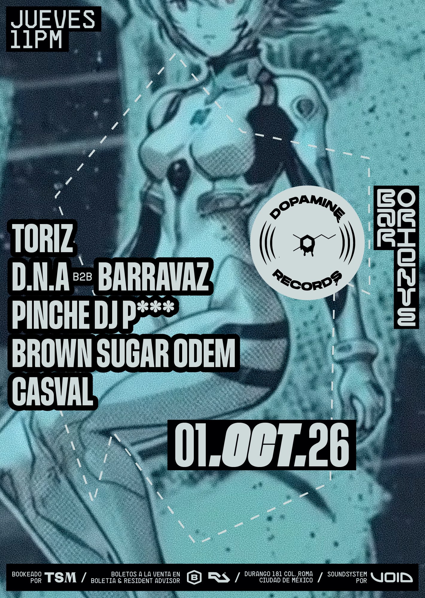 Dopamine Records Takevoer