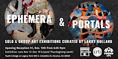 PORTALS + EPHEMERA Art Showcase