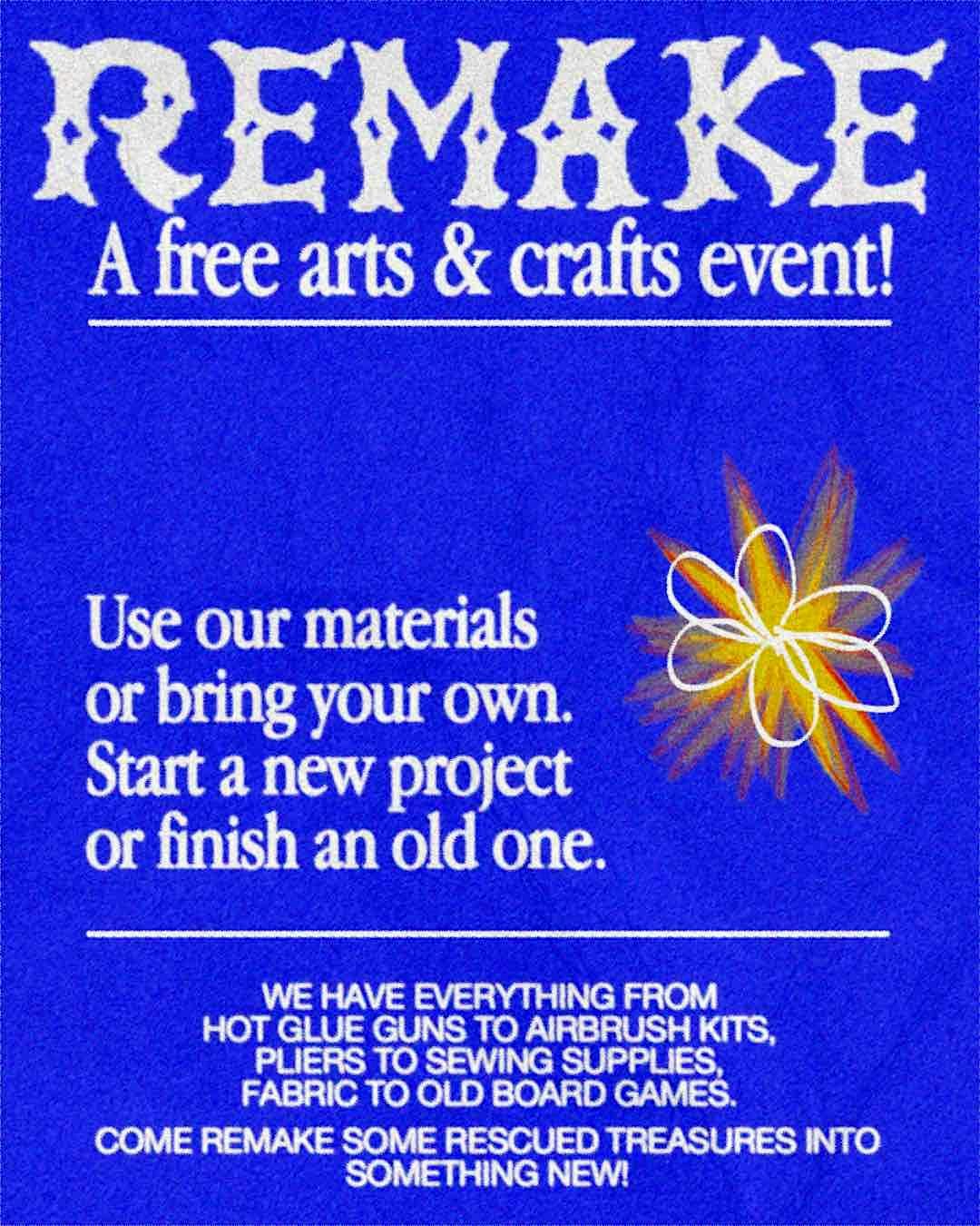 REMAKE: A Free Cozy Art Workshop!