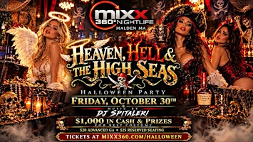 HEAVEN, HELL & THE HIGH SEAS ☠️ MIXX 360 Annual Halloween Party