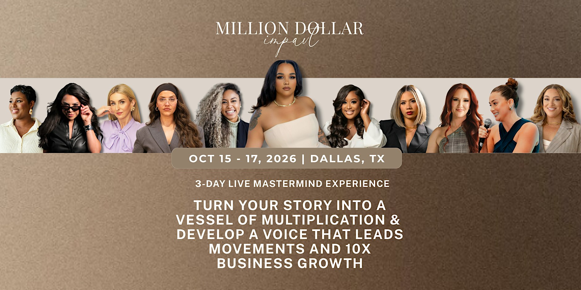 Million Dollar Impact: LIVE Mastermind