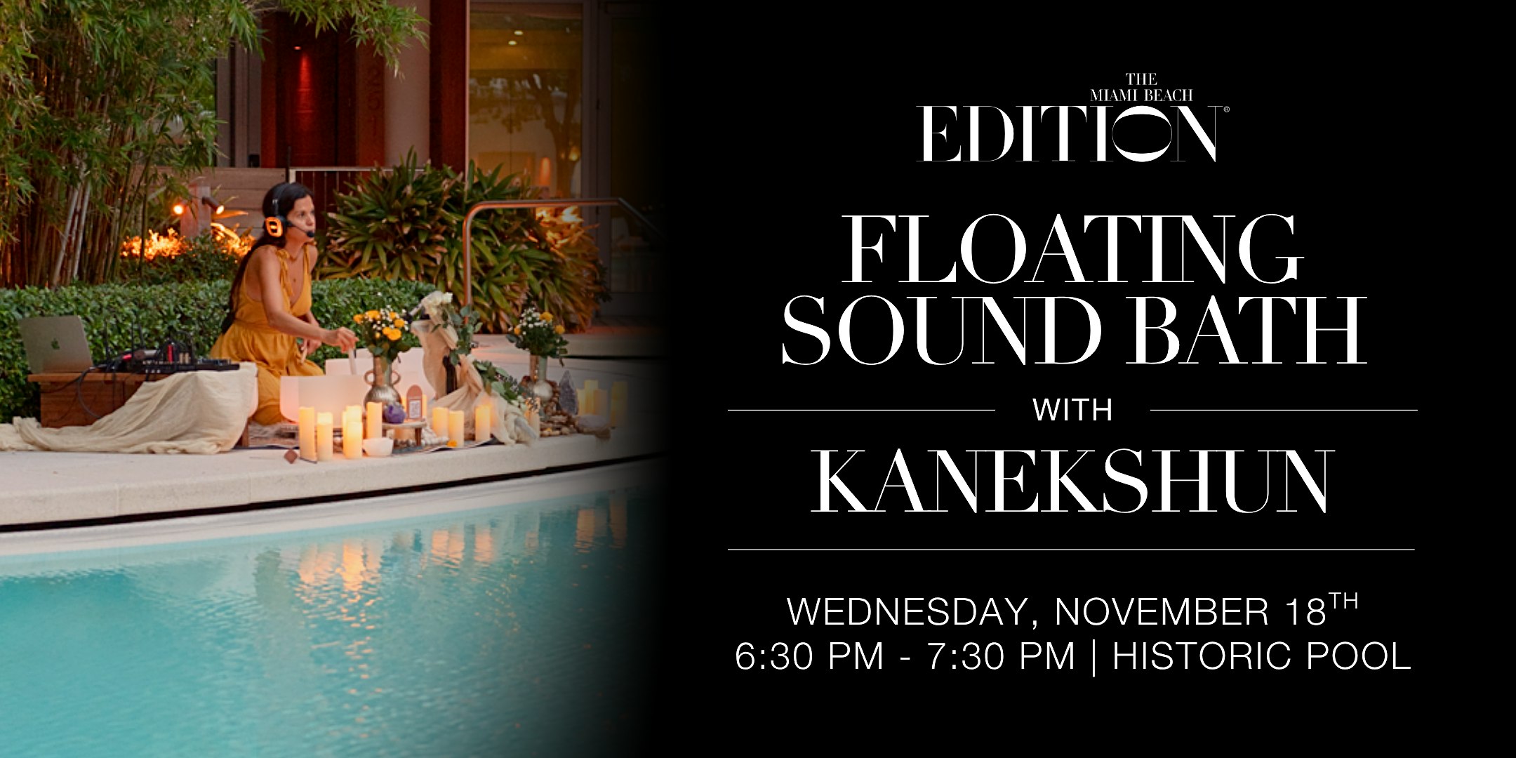 Floating Sound Bath with Kanekshun