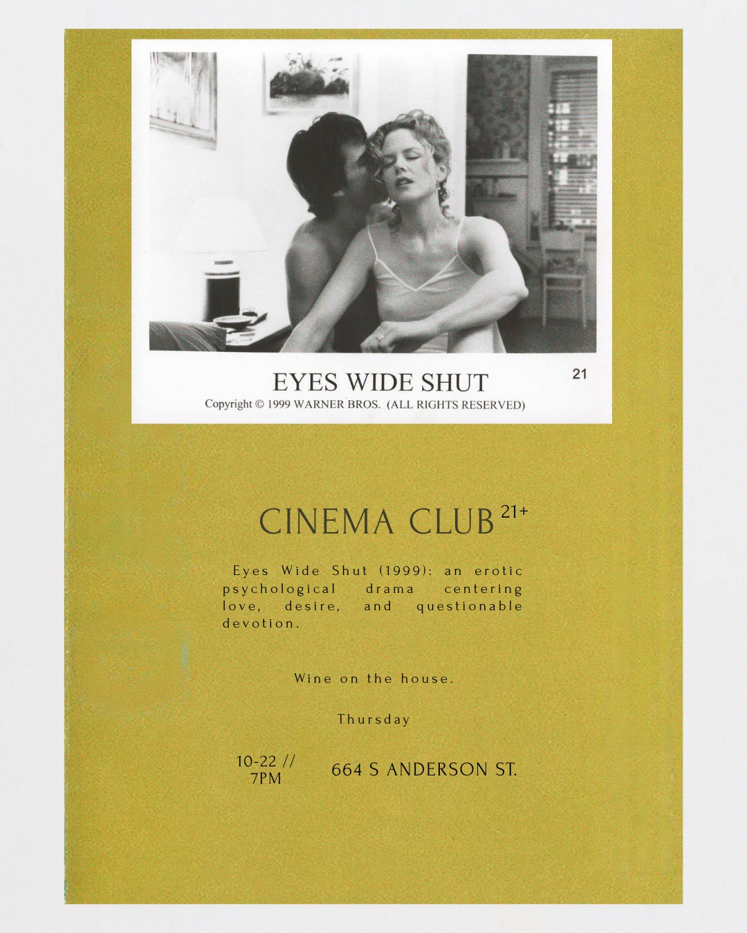 Eyes Wide Shut (1999)