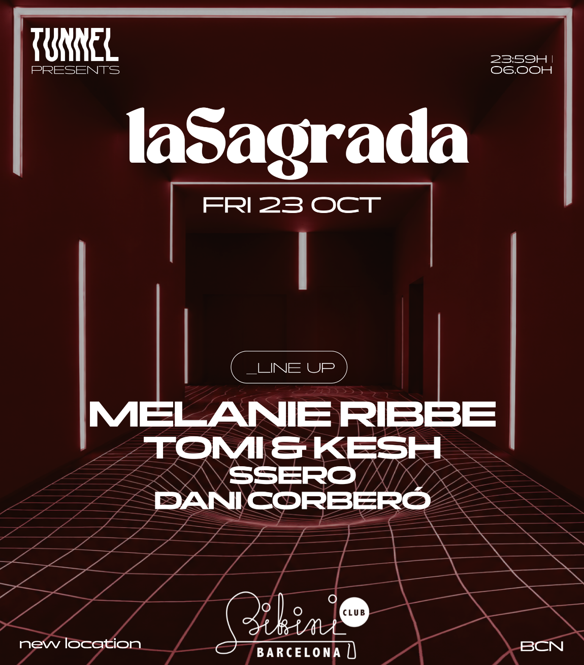 laSagrada pres. Melanie Ribbe , Tomi & Kesh 