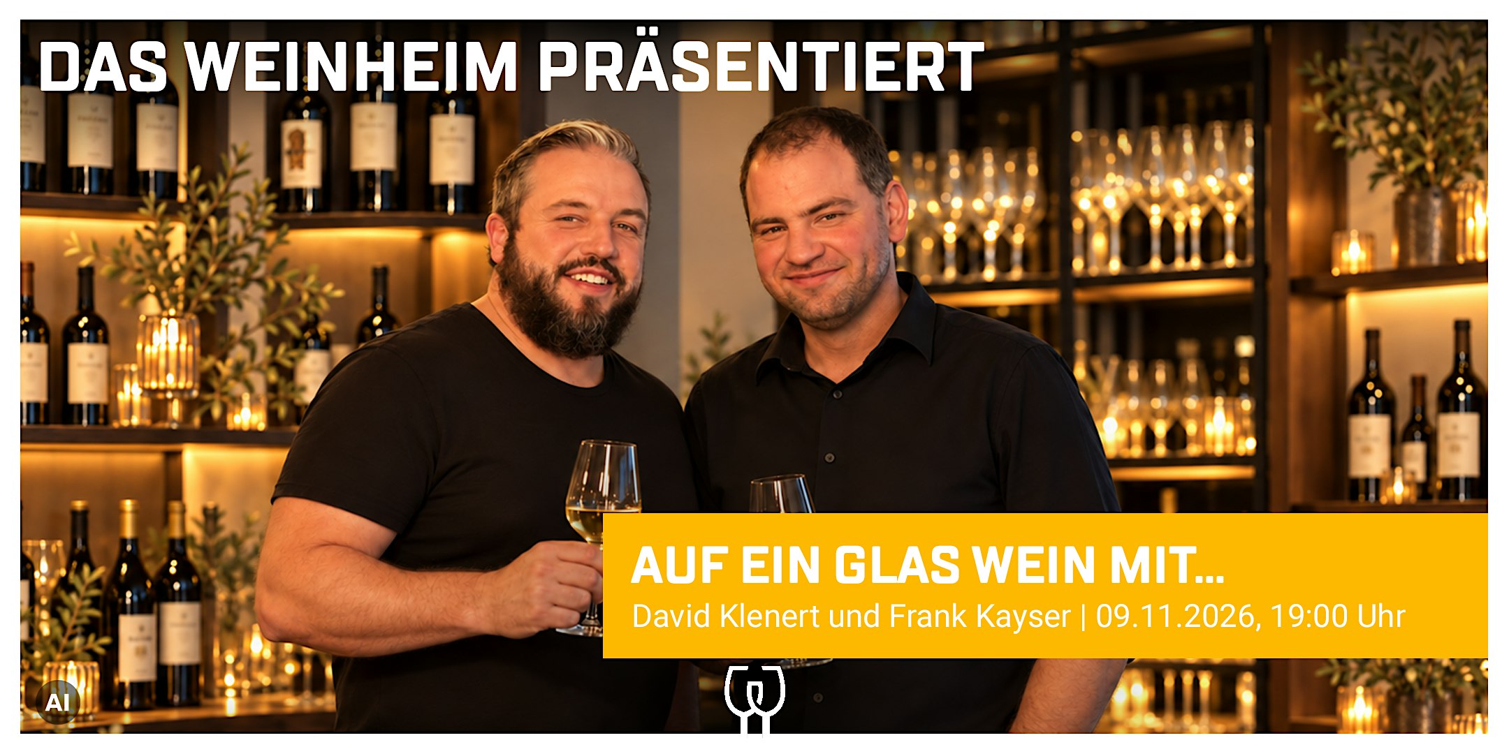 Auf ein Glas Wein mit ... David&Frank