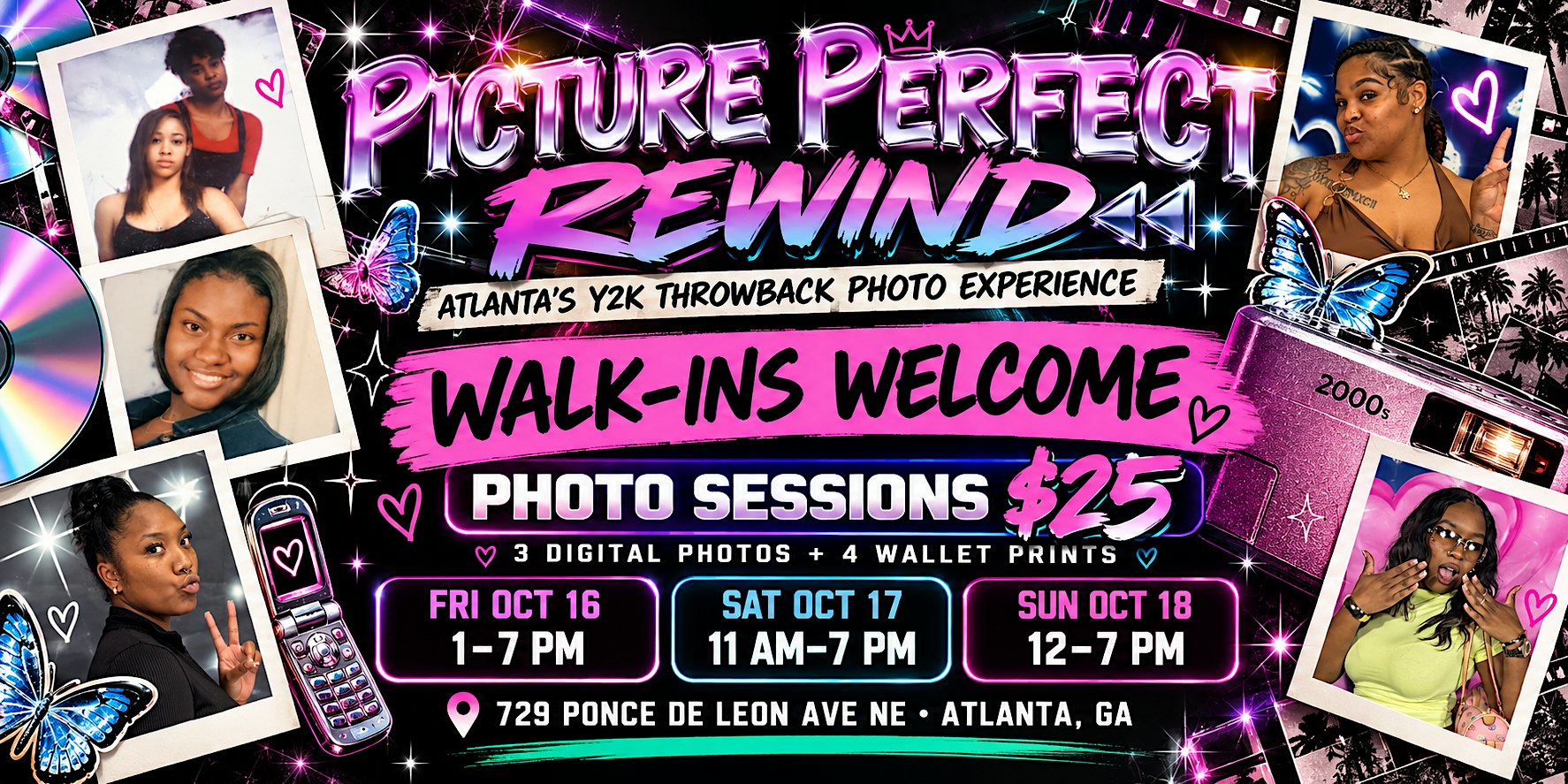 Picture Perfect Rewind: The Ultimate Y2K Photo Experience — Atlanta