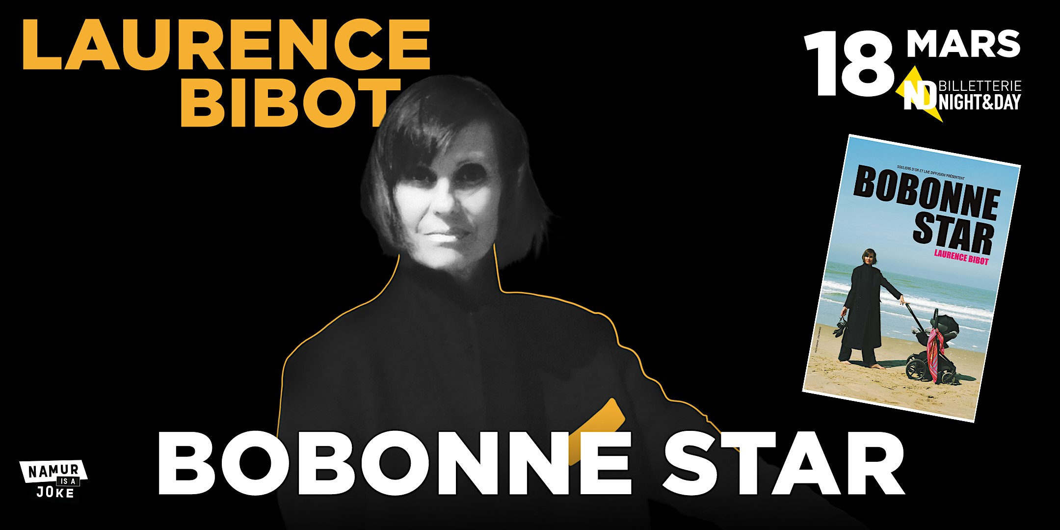 Namur is a Joke 2027 - LAURENCE BIBOT - Bobonne Star
