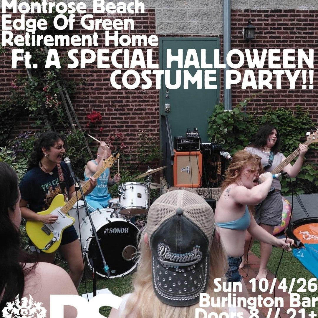Worst Girl Alive // Montrose Beach // Edge of Green // Retirement Home