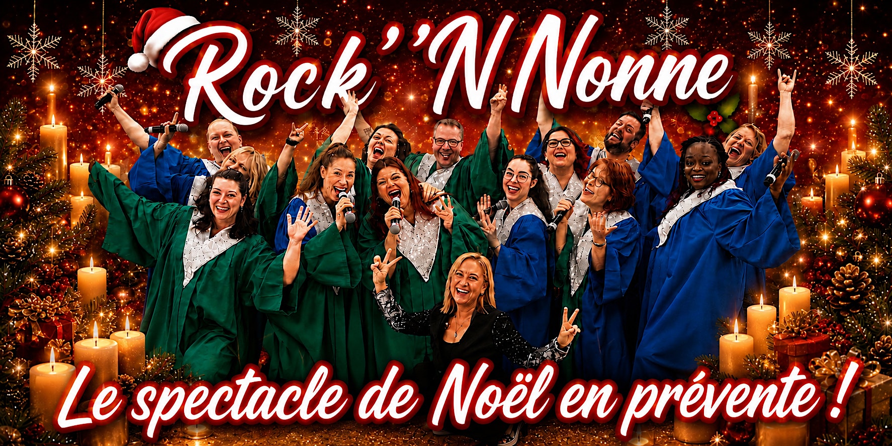 Boucherville : Dimanche 13 décembre 2026 - 15h30 : Rock ''N Nonne
