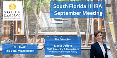 SFlaHHRA September 2026  - Drug Testing 101 & Reasonable Suspicion