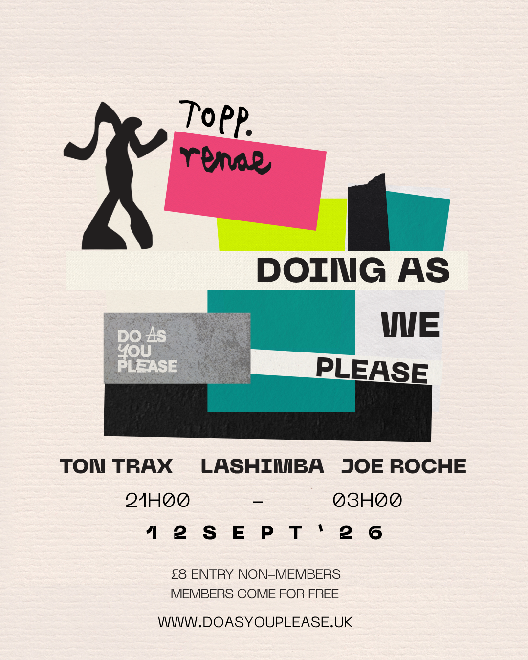 Ton Trax - DY Dance [DAYP:008] Launch Party with Ton Trax, Lashimba & Joe Roche