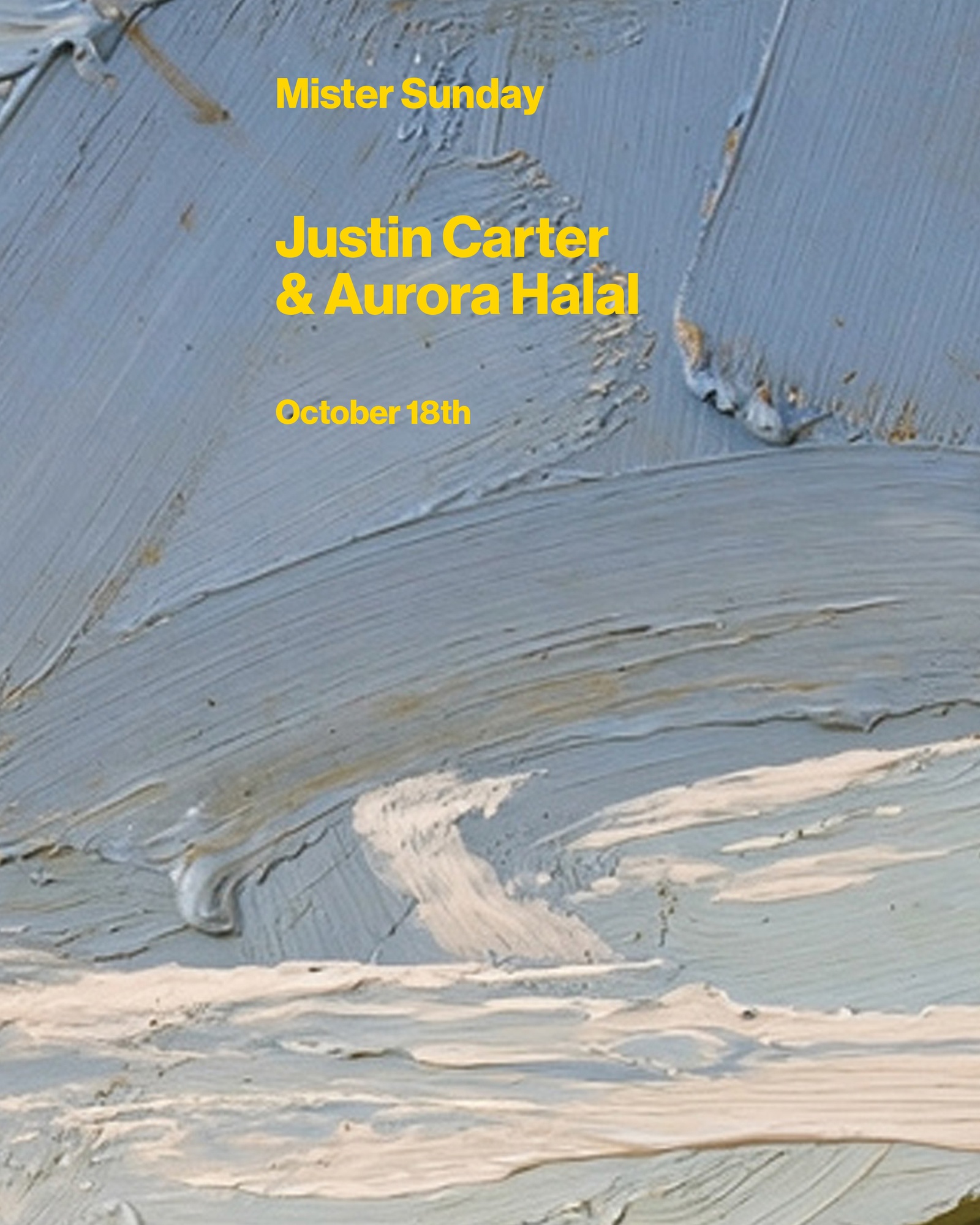 Mister Sunday: Aurora Halal and Justin Carter