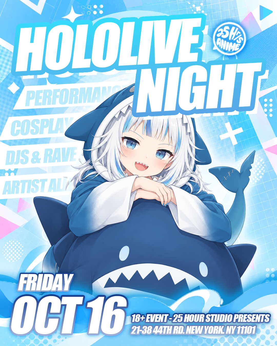 25hour Studio: Hololive Night