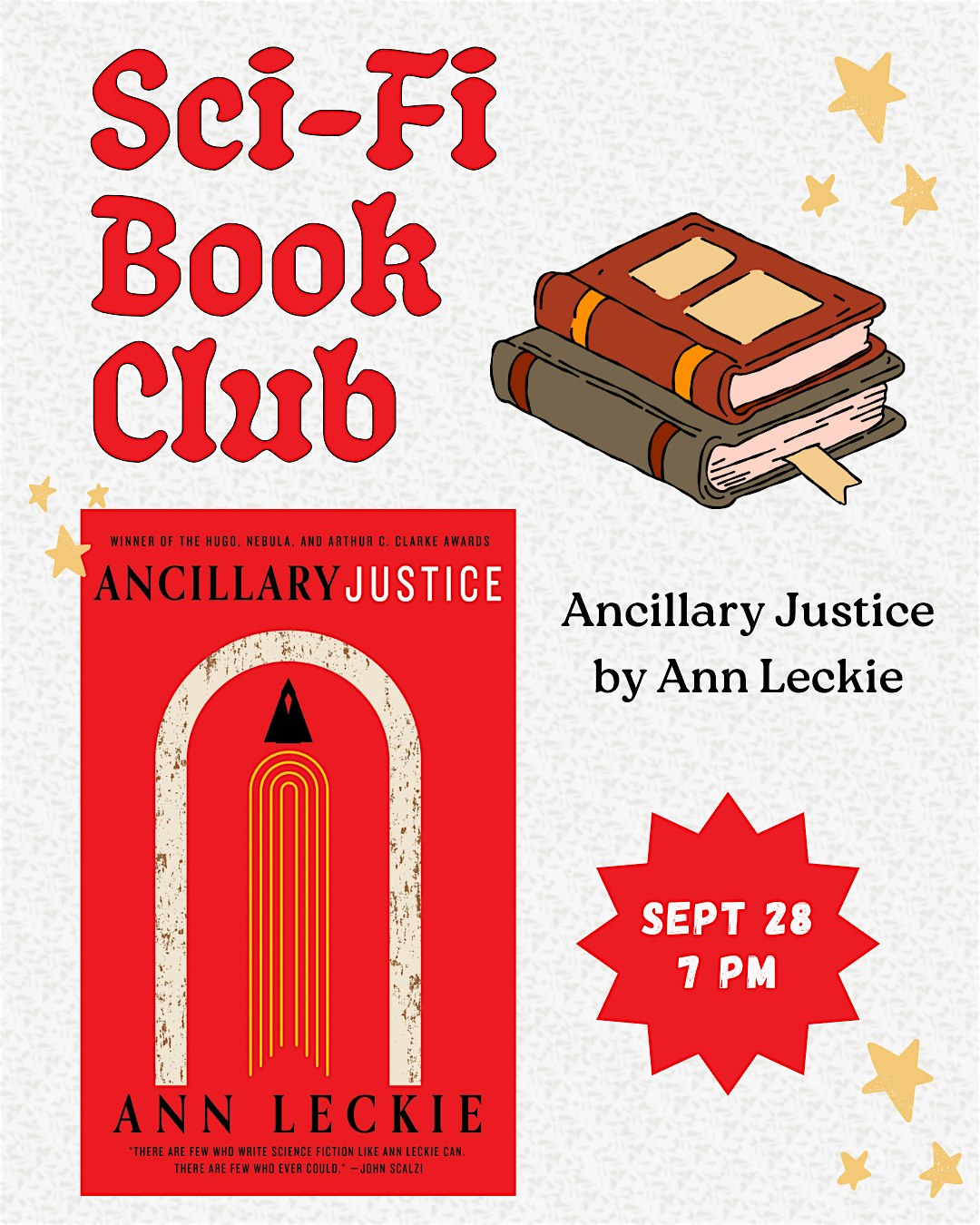 September Sci-Fi Book Club: Ancillary Justice