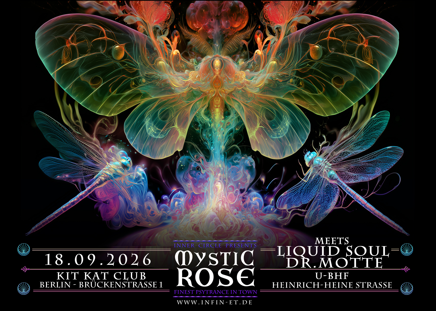 The Mystic Rose meets Liquid Soul & Dr. Motte