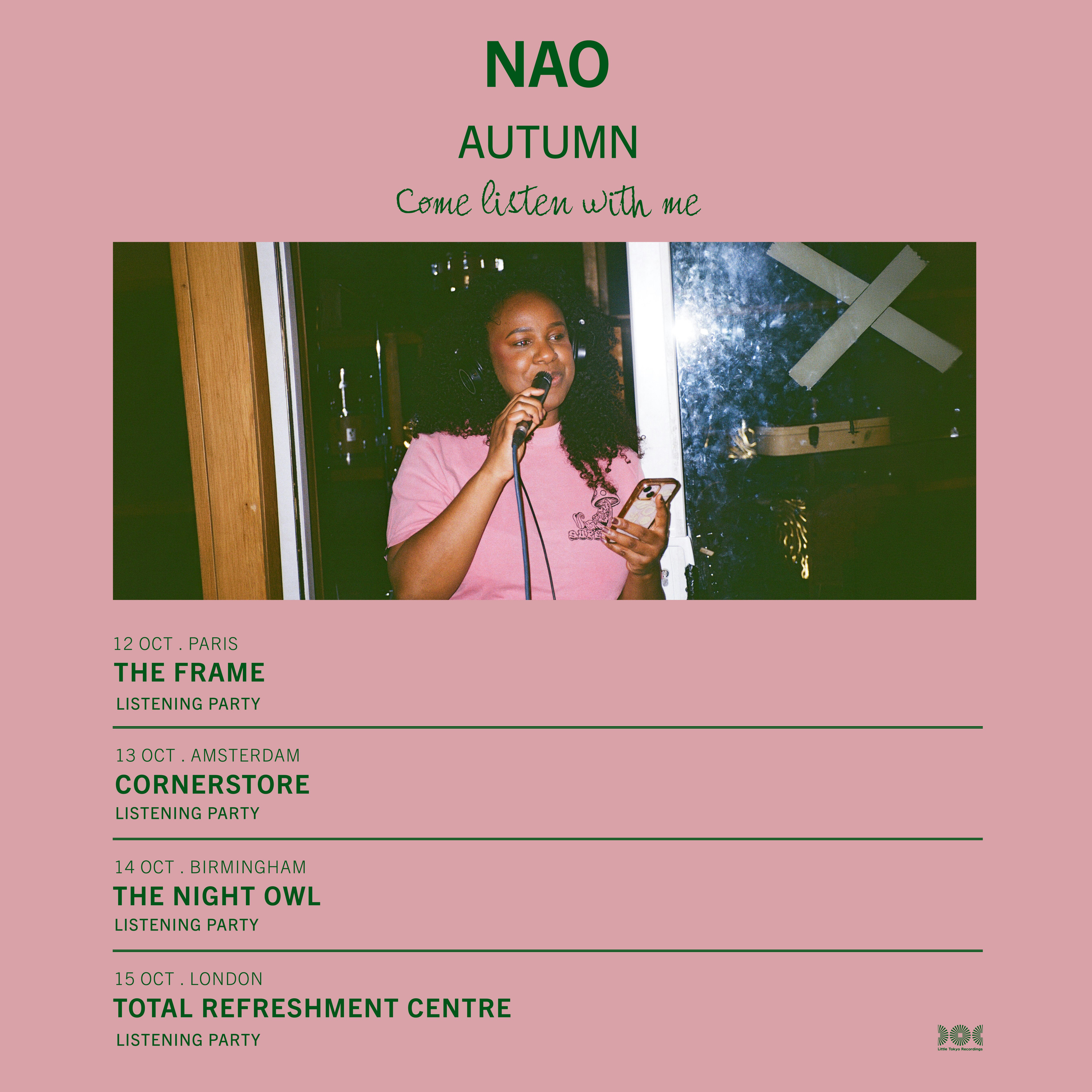 Nao LP Pre-Release Listening Party, Paris