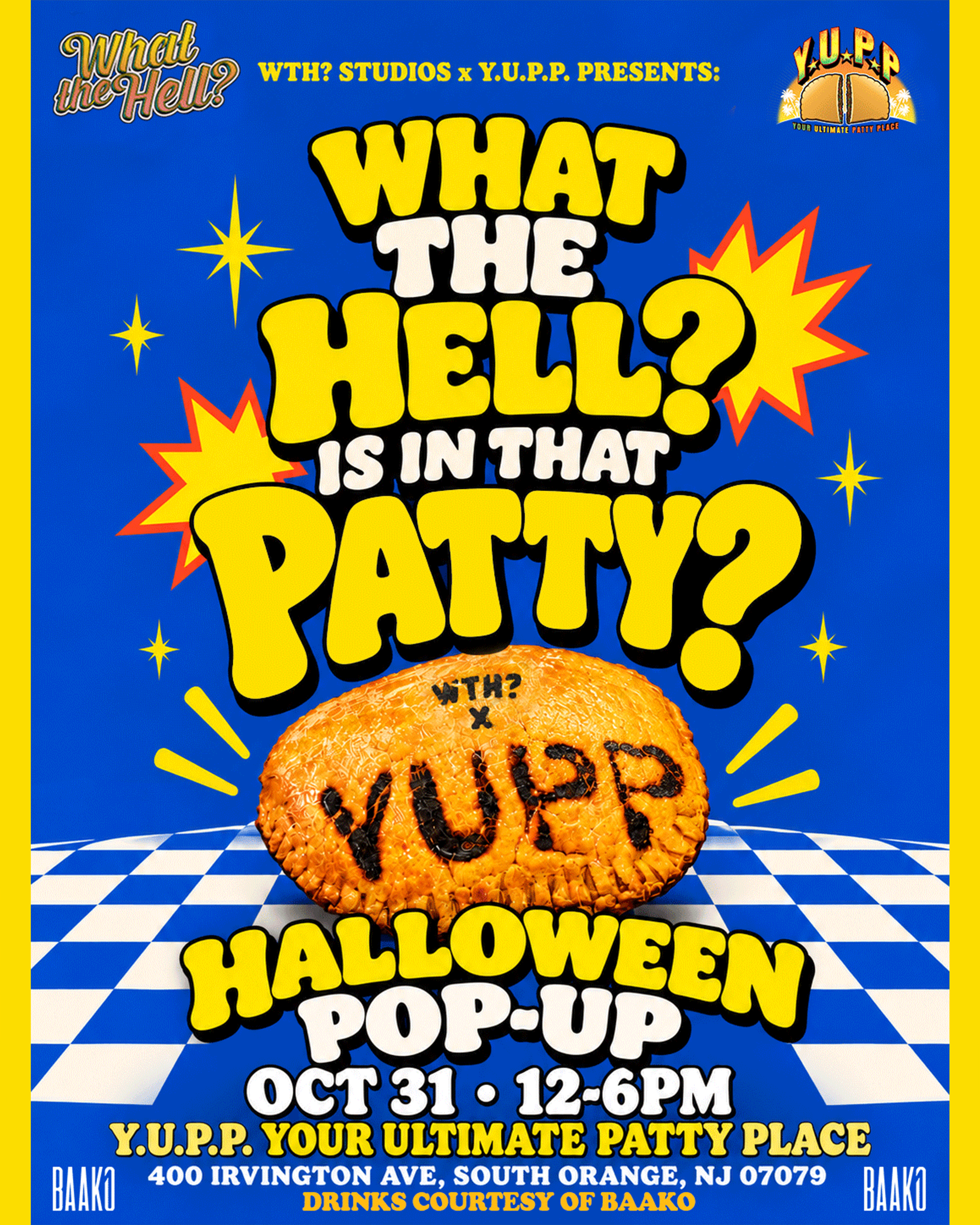 What The Hell? Is In That Patty? Halloween Pop-Up