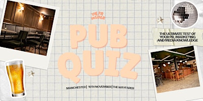 The PR Insider Pub Quiz
